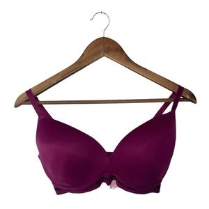 Victoria’s Secret Pink Wear Everywhere Wireless Push-up Bra Purple Pink 36DD